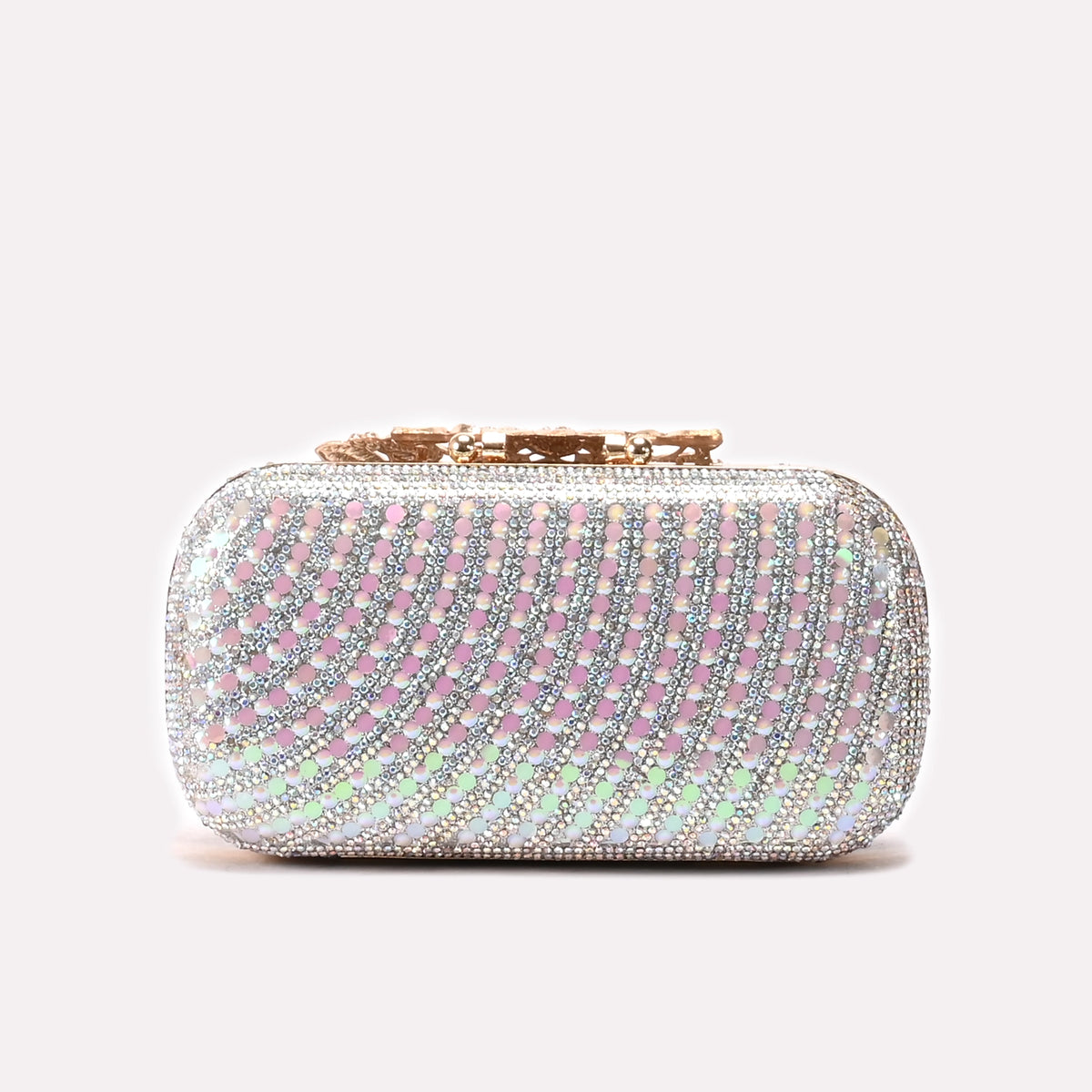 Casual Clutch Silver Multi 0315998