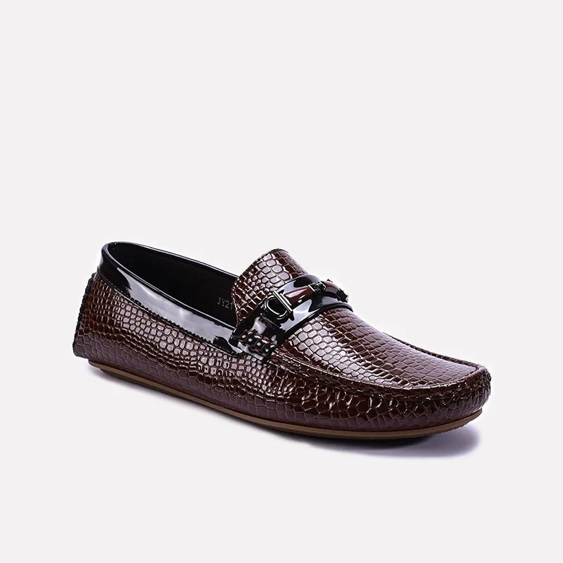 Brown Loafer Shoes 0130969