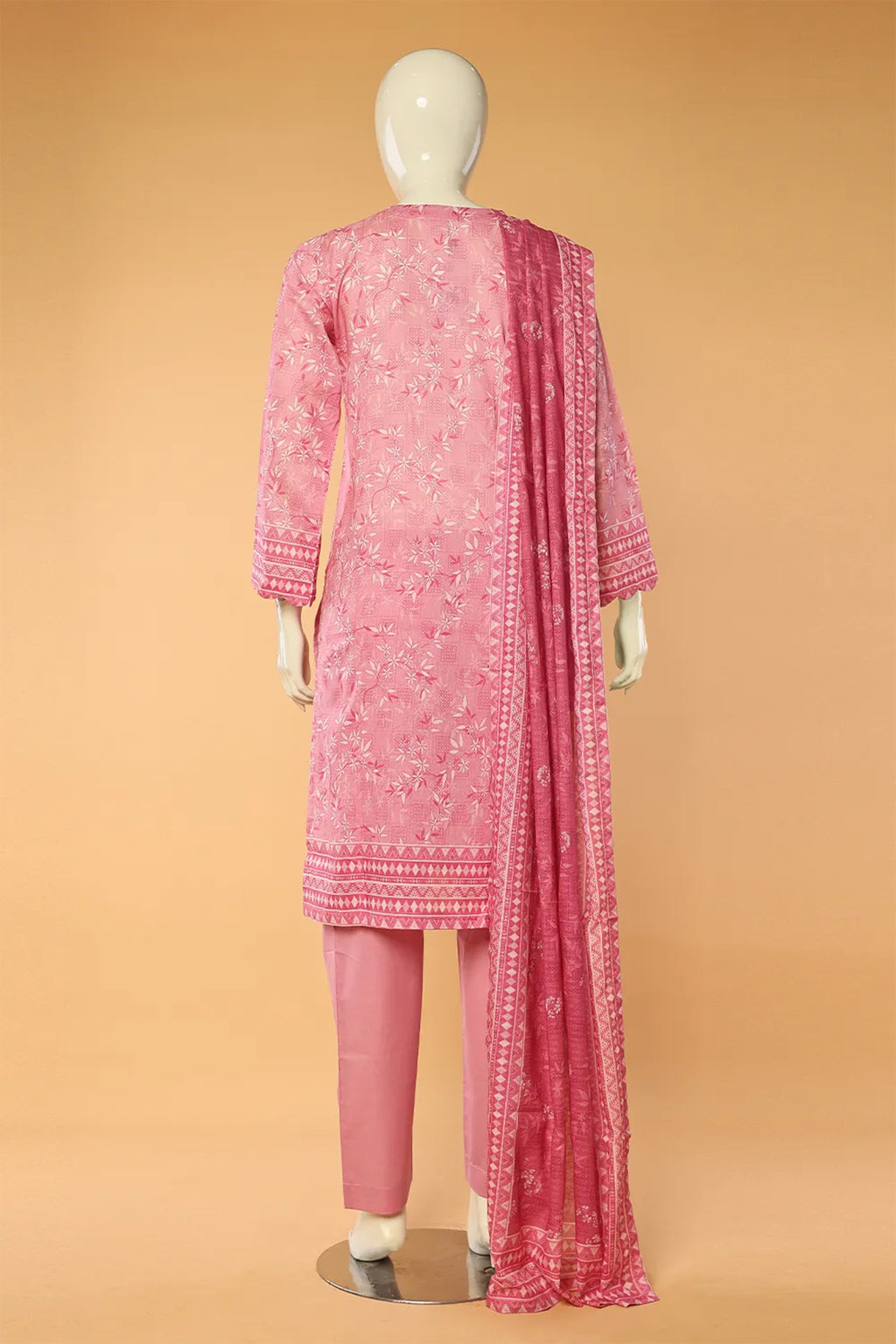 Blush 3 Pc Printed Lawn Suit 15D0098