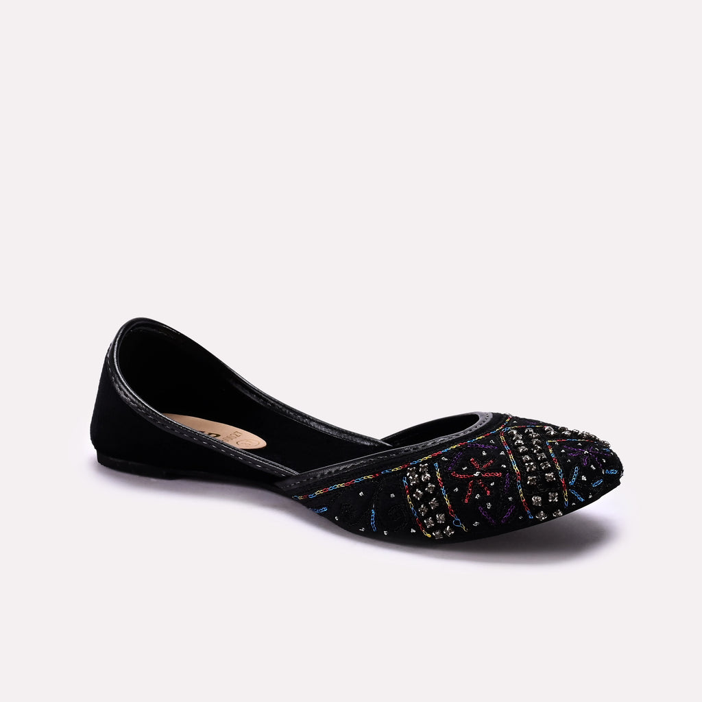 Fancy Khussa Black 0460027