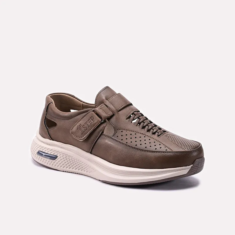 Khaki Roman Sandal 0141256