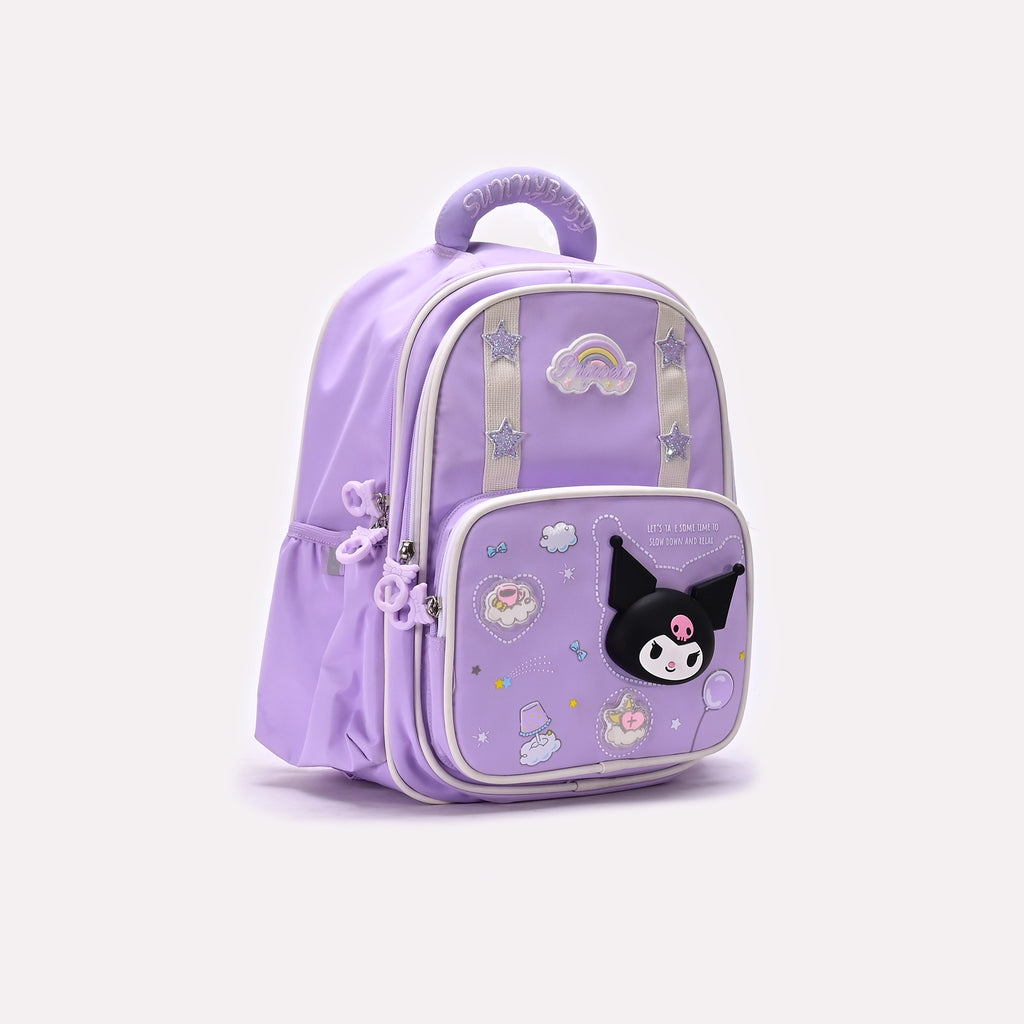 School Backpack Purple 0820777