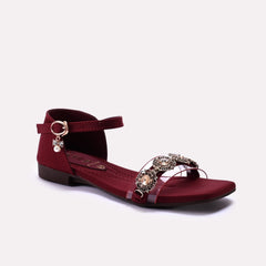Fancy Sandal Maroon 0421688