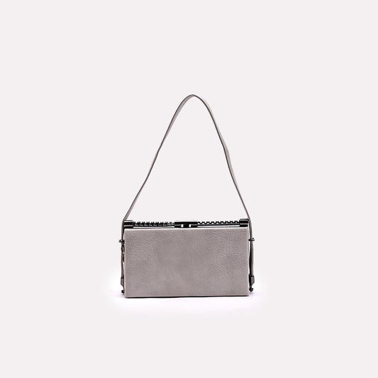 Light Gray Casual Hand Bags 0321967