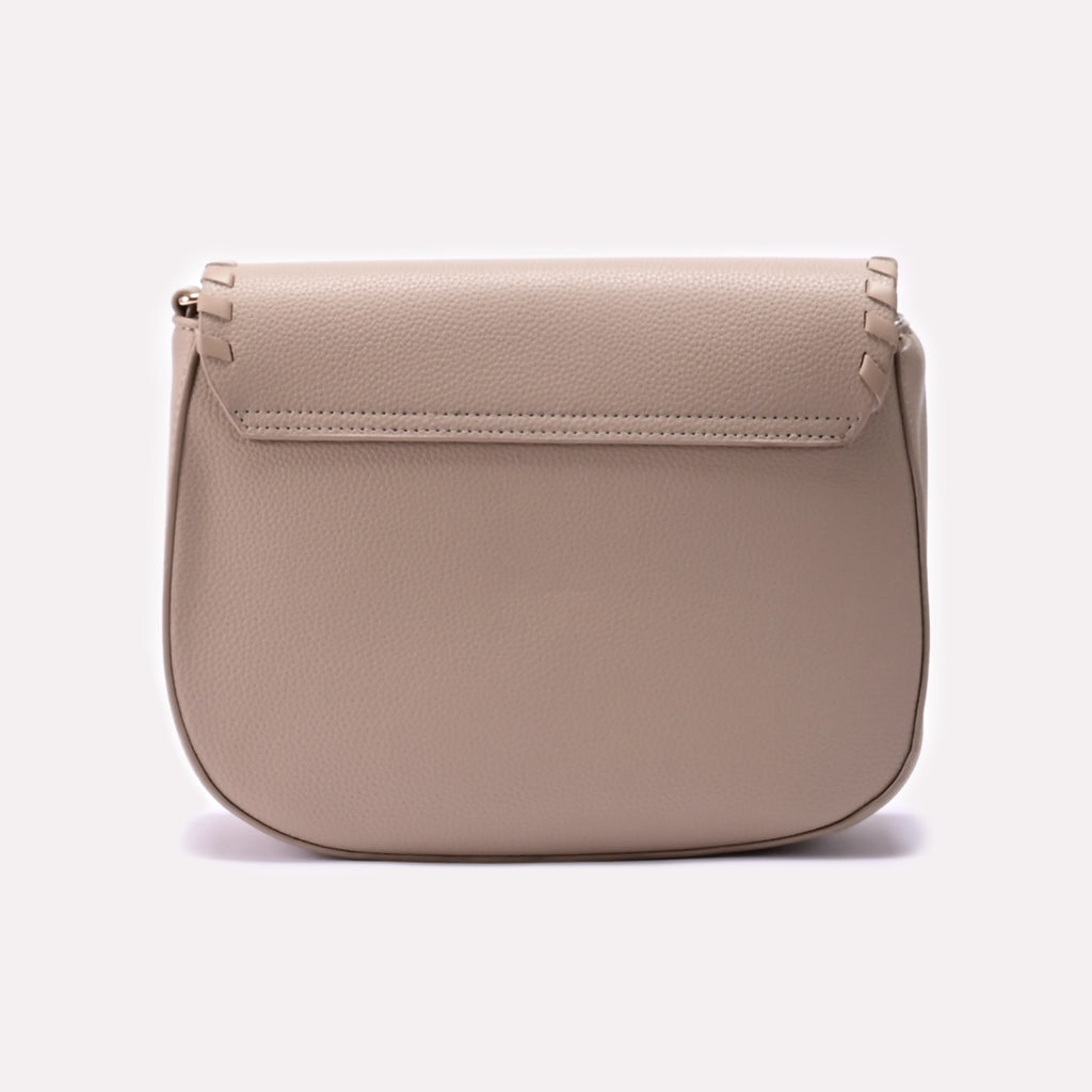 Casual Hand Bag Beige 0322294