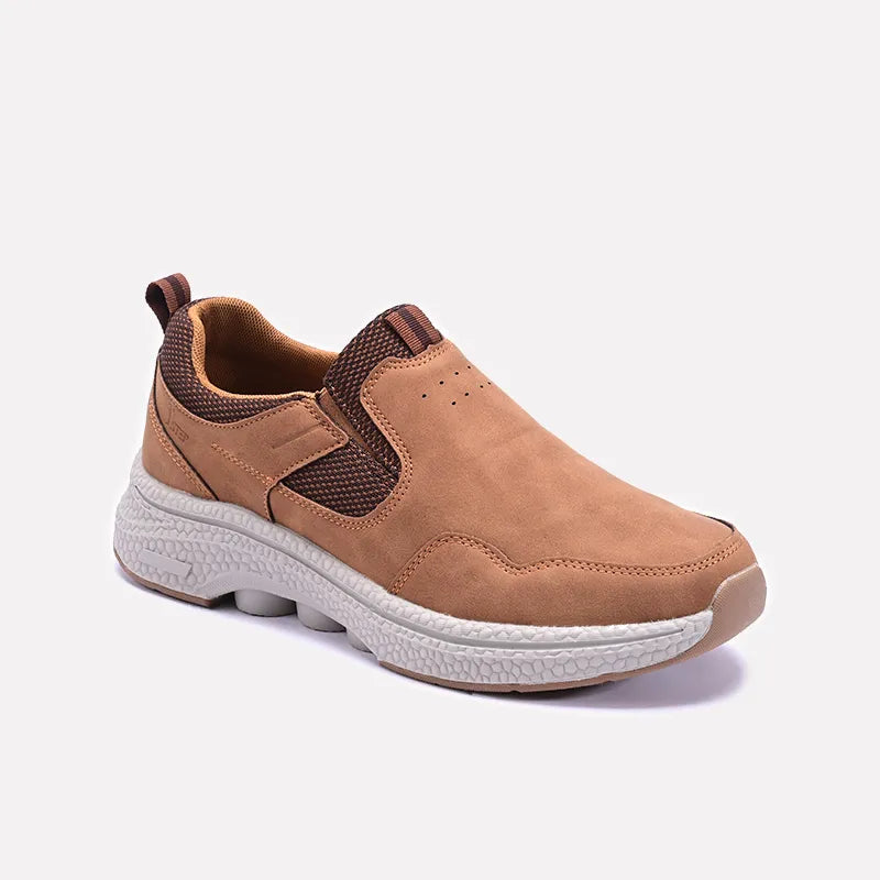 Mustard Slip On Sneakers Men 0120558