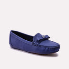 Moccasin Shoes Navy Blue 0440943