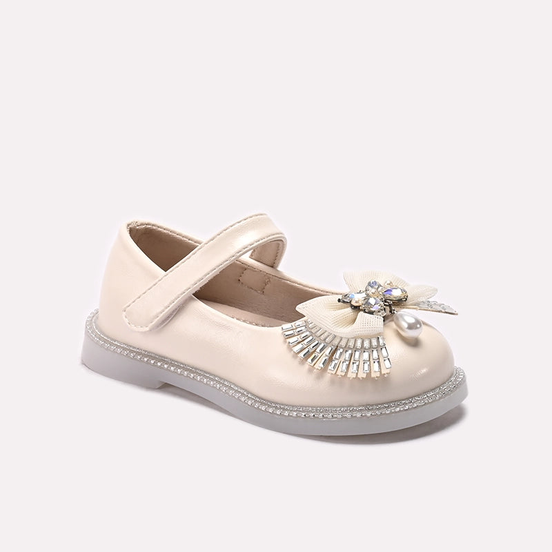 Girl Fancy Pumps Fawn 0710731