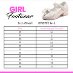 Girl Fancy Pumps White 0710725