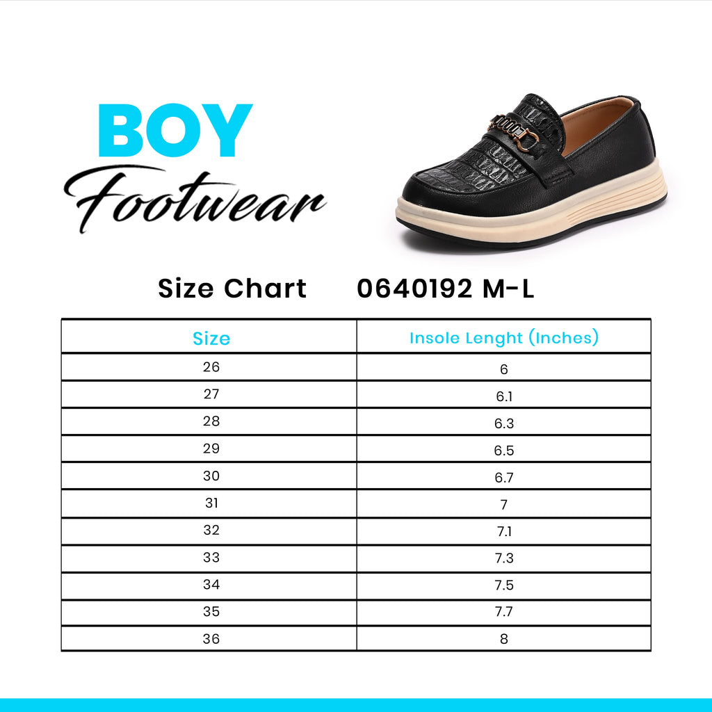 Boy Loafer Shoes Black 0640192