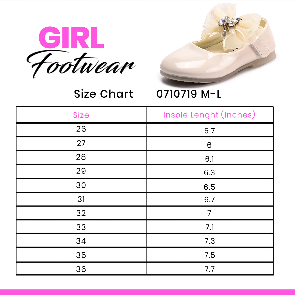Girl Casual Pumps Fawn 0710719