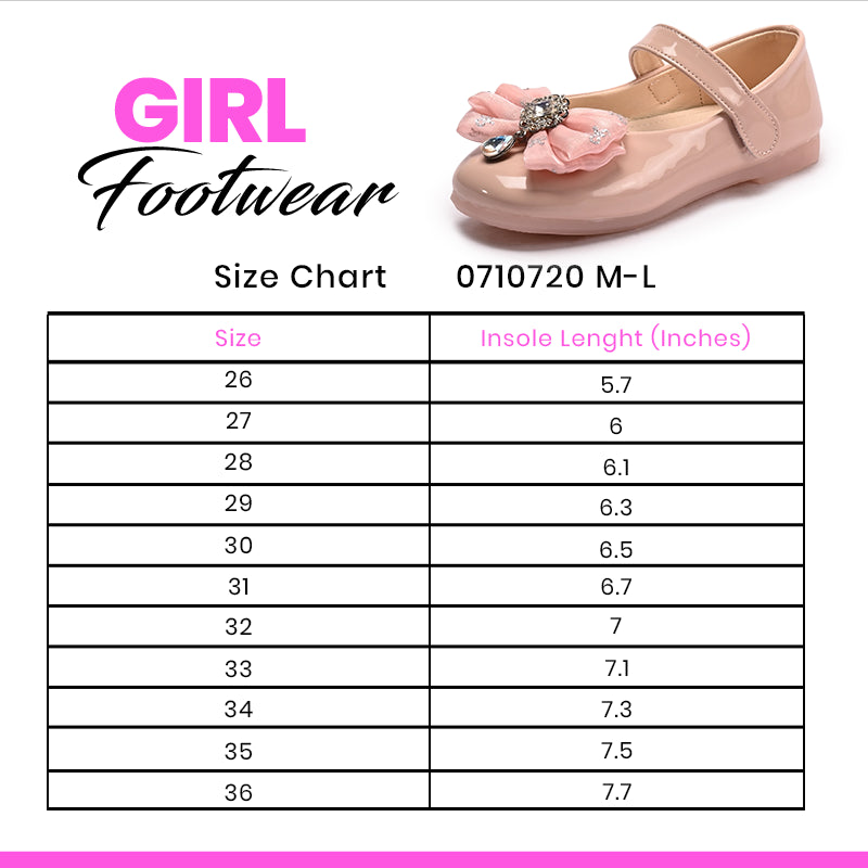 Girl Casual Pumps Pink 0710720