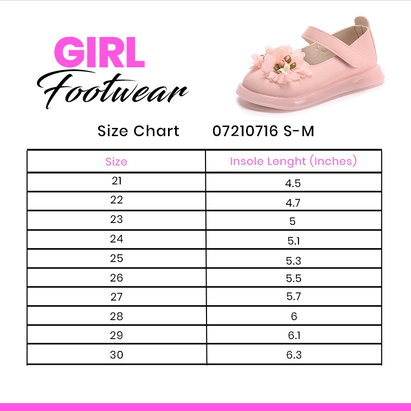 Girl Fancy Pumps Pink 0710716