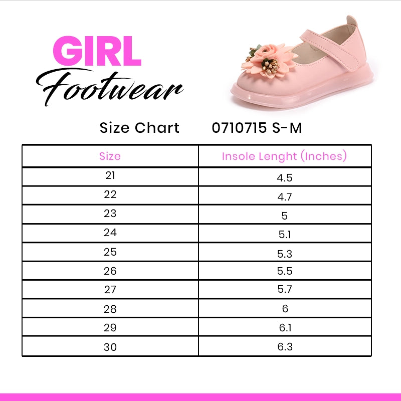 Girl Fancy Pumps Pink 0710715
