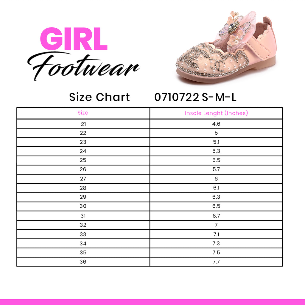 Girl Fancy Pumps Pink 0710722