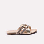 Baby Fancy Slipper Golden 0730395