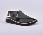 Black Kaptan Peshawari Sandal 0140171