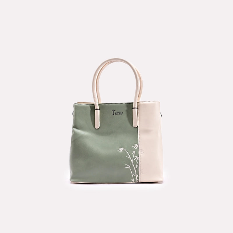 Green Ladies Casual Shoulder Bag 0331440