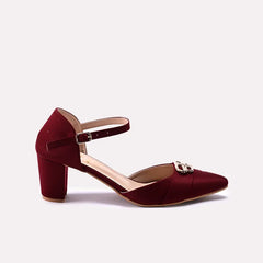 Casual Court Shoes Maroon 0450138