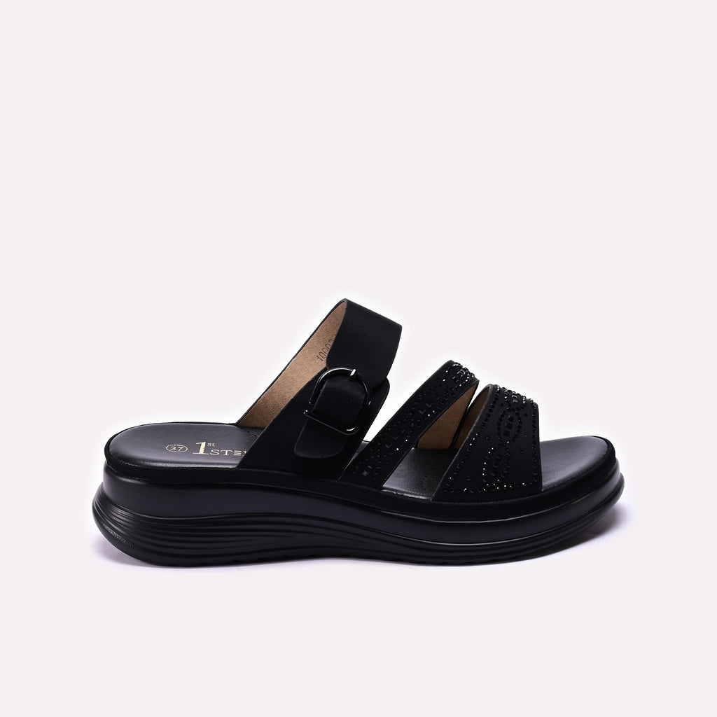 Casual Slipper Black 0414031