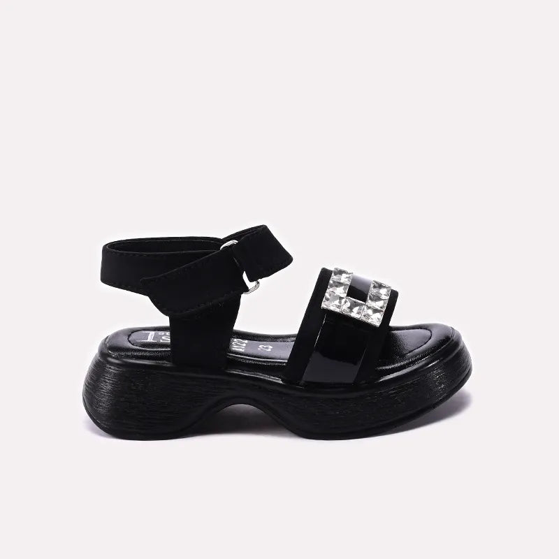 Black Casual Sandal 0720815