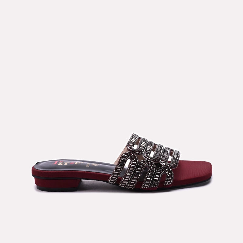 Fancy Slipper Maroon 0413473