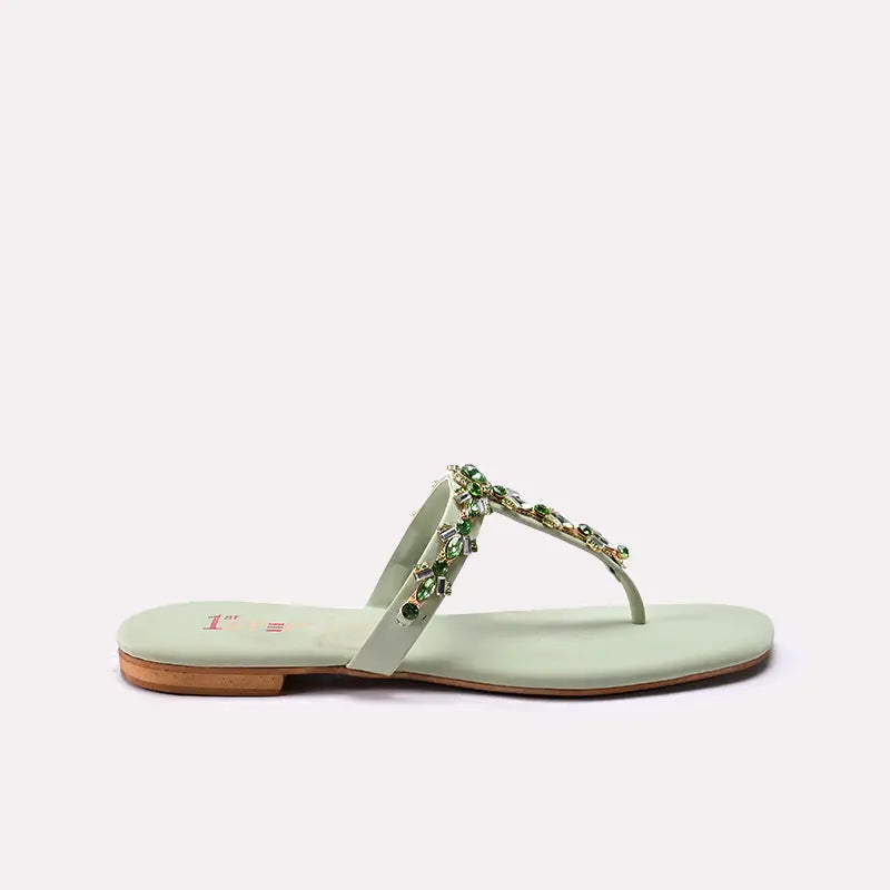 Fancy Slipper Green 0413615