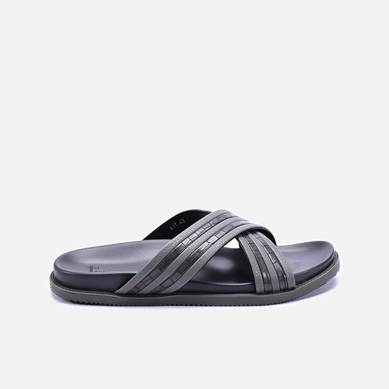 Gray Casual Slipper 0151078