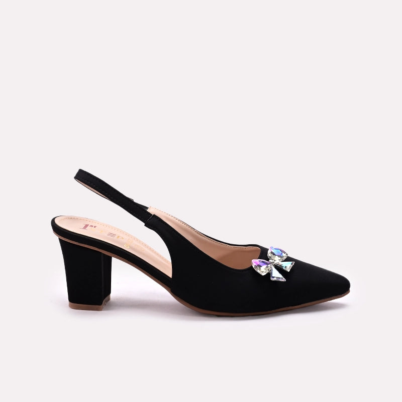 Fancy Court Shoes Black 0450080