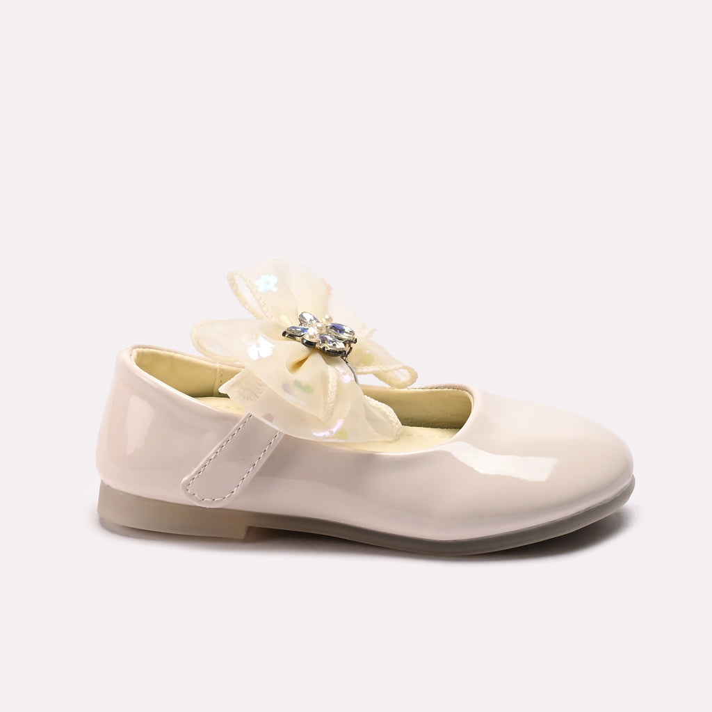 Girl Casual Pumps Fawn 0710719