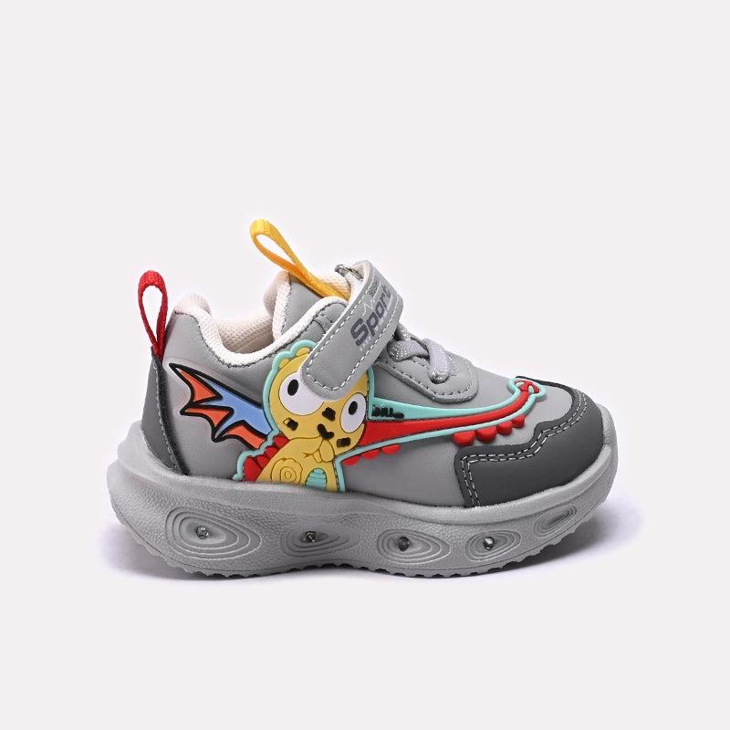 Girl Jogger Shoes Gray 0750591
