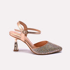 Bridal Court Shoes Peach 0450239