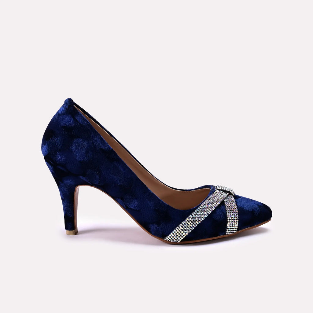Fancy Court Shoes Blue 0450085