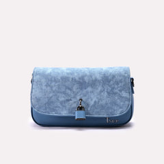 Casual Hand Bags Blue 0322115