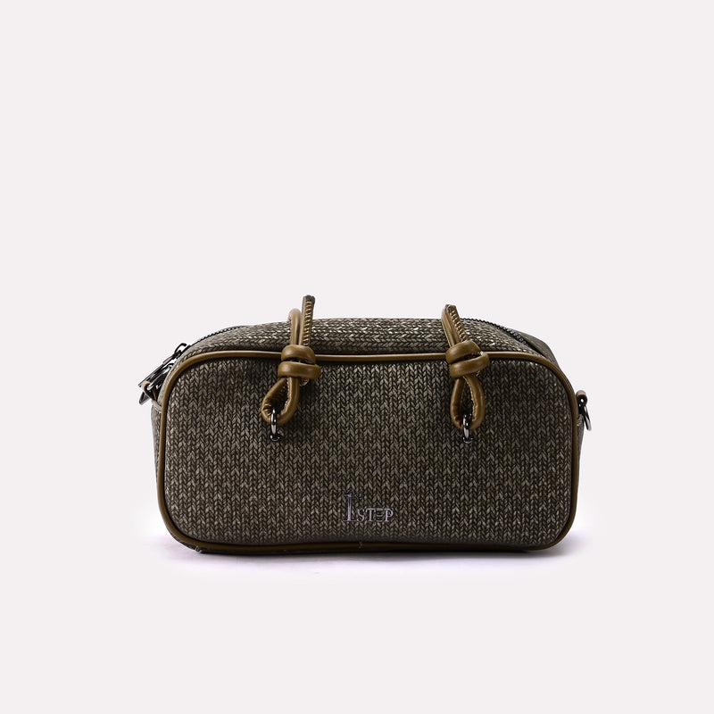 Casual Hand Bag Green 0322187