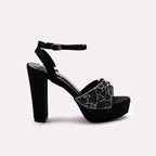 Bridal Sandal Black 0421606