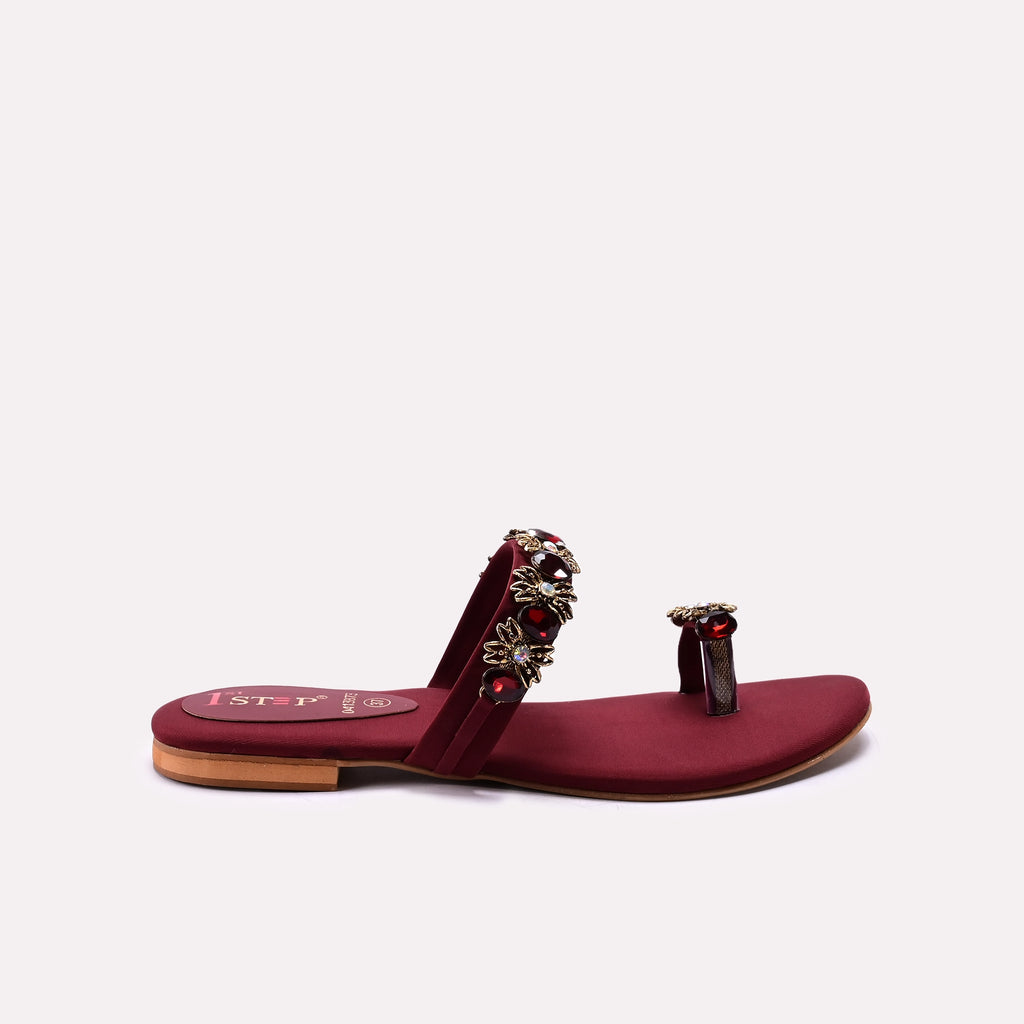 Fancy Slipper Maroon 0413873