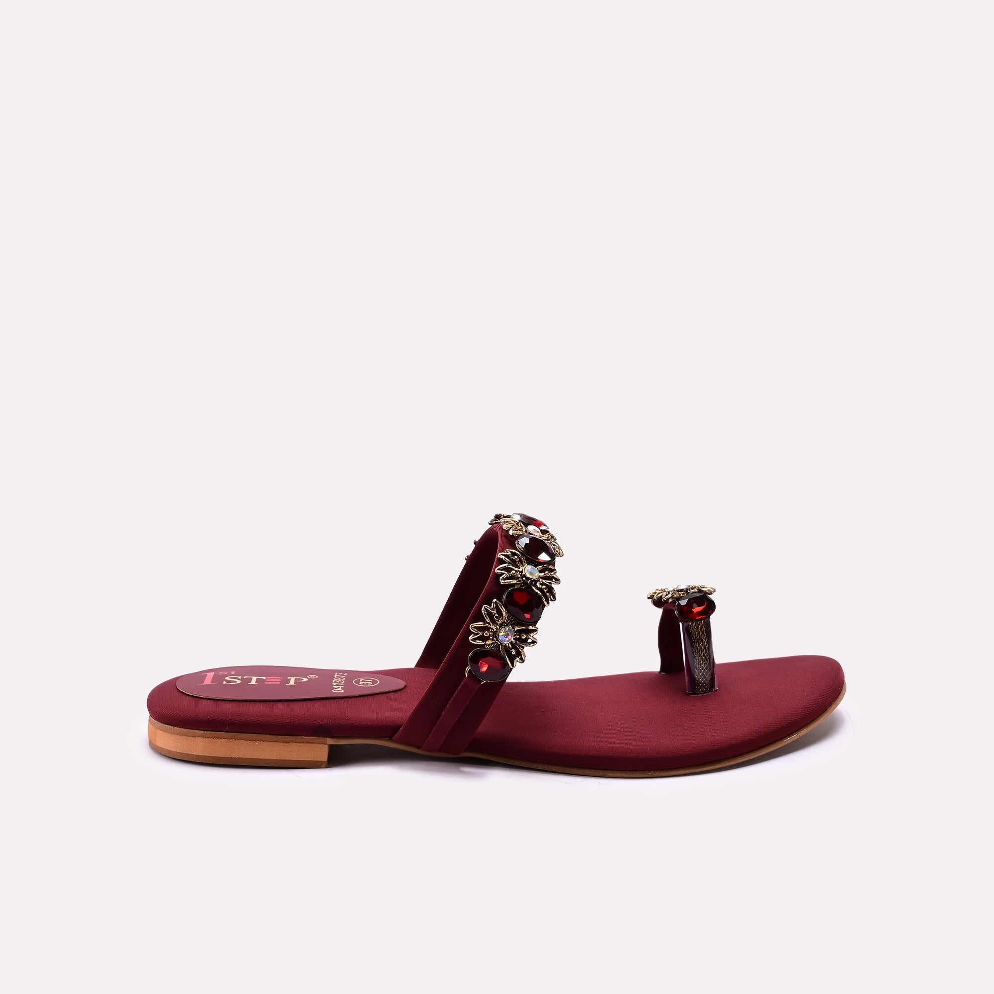 Fancy Slipper Maroon 0413873