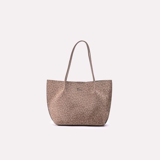 Casual Shoulder Bags Light Brown 0331503