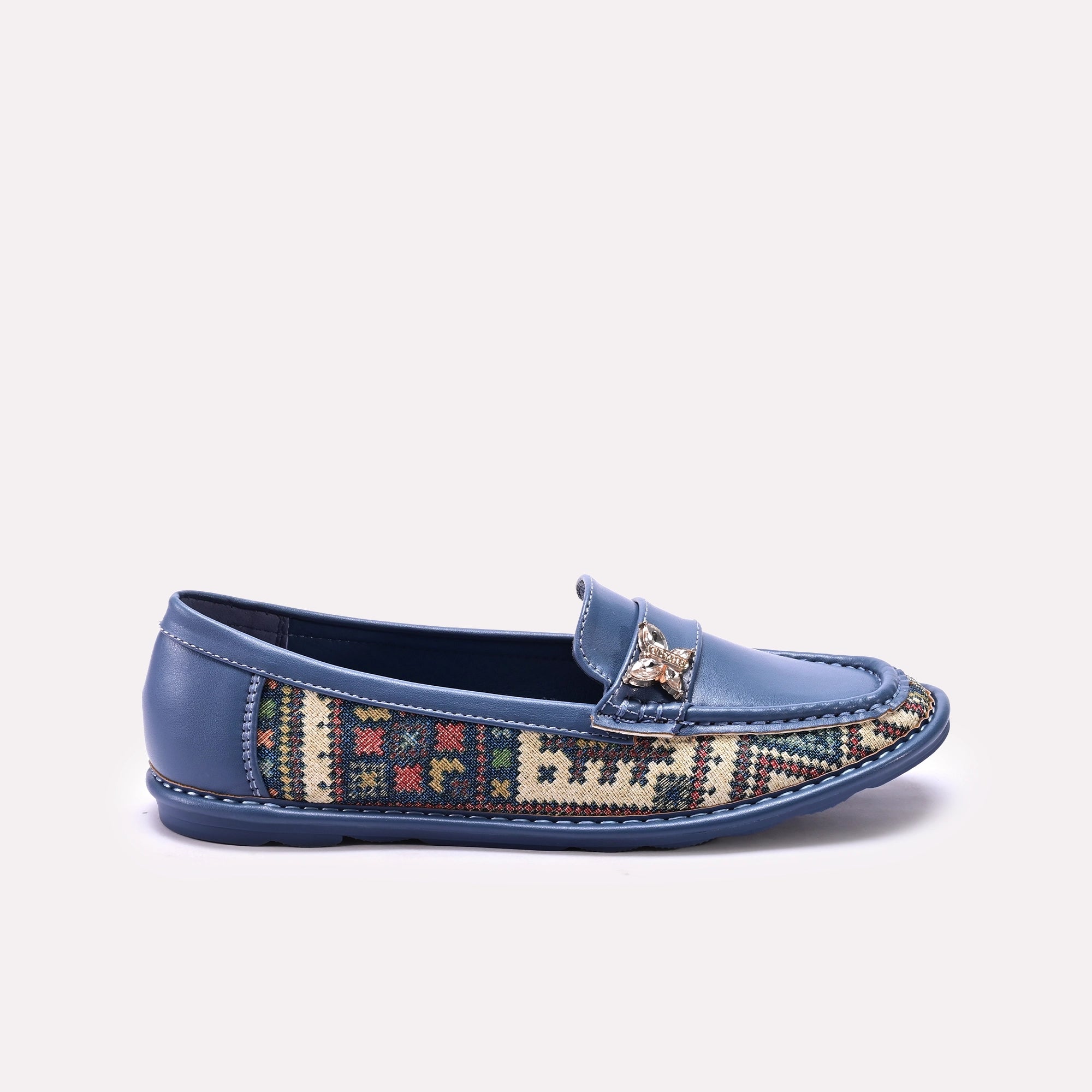 Moccasin Shoes Blue 0440975