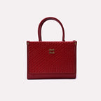 Casual Hand Bag Maroon 0322291