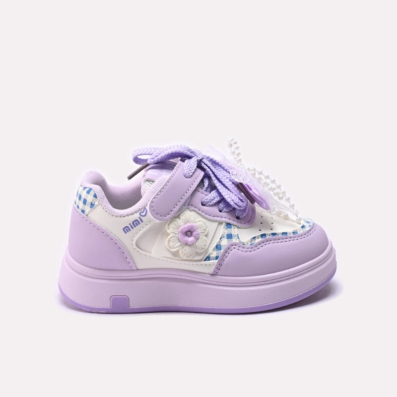 Girl Jogger Shoes Purple 0750586