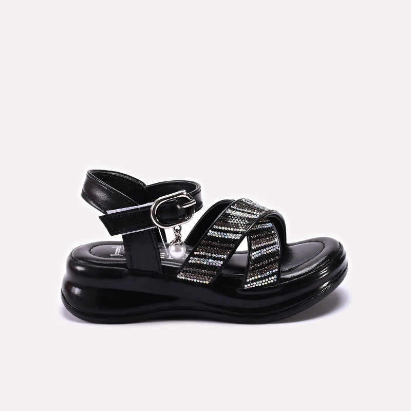Baby Fancy Sandal Black 0721217