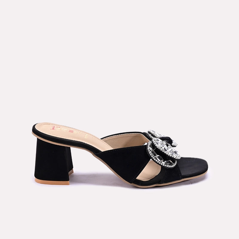 Black Fancy Slippers 0412760