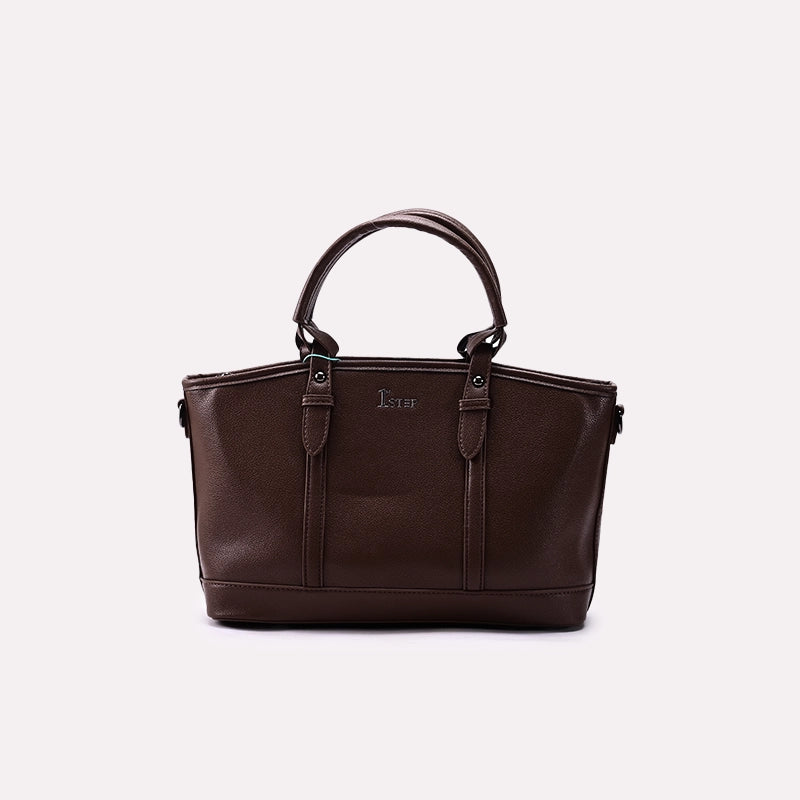 Casual Shoulder Bags Dark Brown 0331495