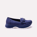 Moccasin Shoes Navy Blue 0440949