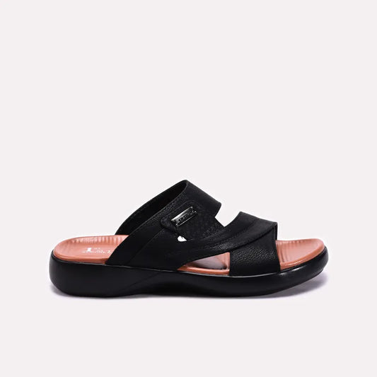 Black Mens Casual Slippers 0151160