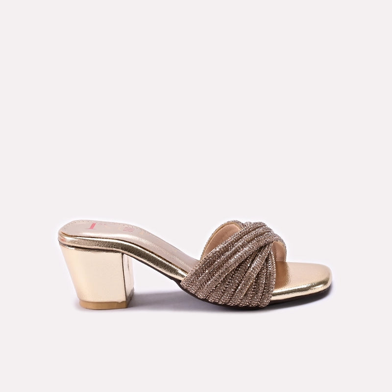 Baby Fancy Slipper Golden 0730392