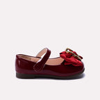 Baby Fancy Pumps Maroon 0710665