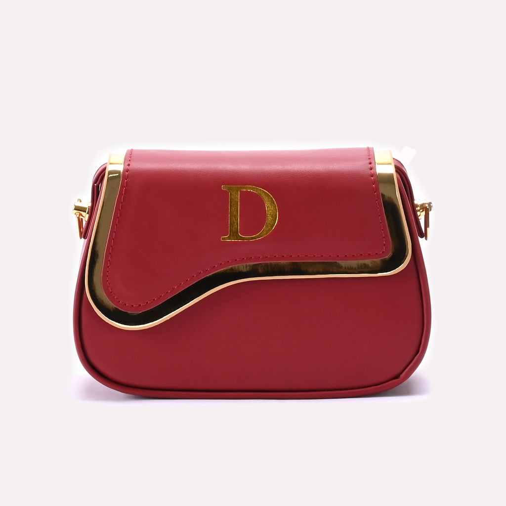 Hand Bag Red 0322316